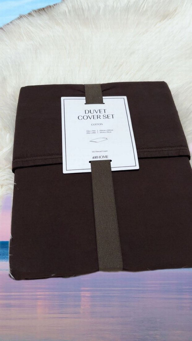 H&M Yıkanmış Pamuklu Tek Kişilik Nevresim Takımı - Görsel 3