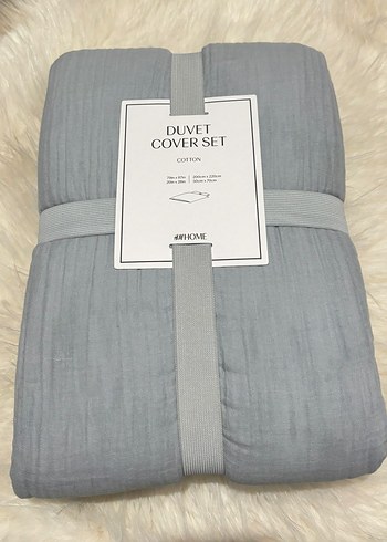 H&M Çift Kişilik Muslin Nevresim Takımı - Görsel 3