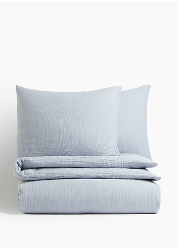 H&M Çift Kişilik Muslin Nevresim Takımı - Görsel 2