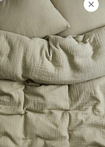 H&M Çift Kişilik Muslin Nevresim Takımı - Görsel 3