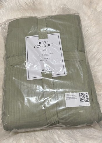 H&M Çift Kişilik Muslin Nevresim Takımı - Görsel 5