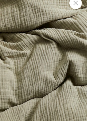 H&M Çift Kişilik Muslin Nevresim Takımı - Görsel 2