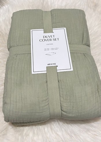 H&M Çift Kişilik Muslin Nevresim Takımı - Görsel 6