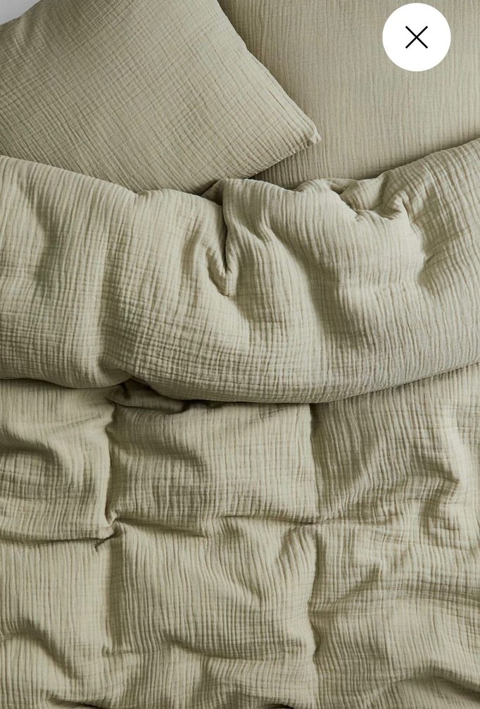 H&M Çift Kişilik Muslin Nevresim Takımı - Görsel 3