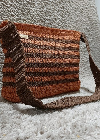 Örgü Bohem Kadın Çanta - Görsel 3