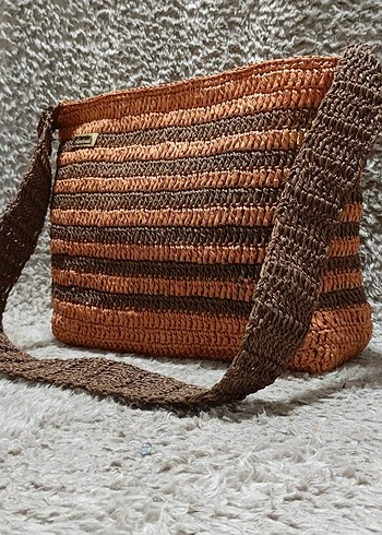 Örgü Bohem Kadın Çanta - Görsel 2