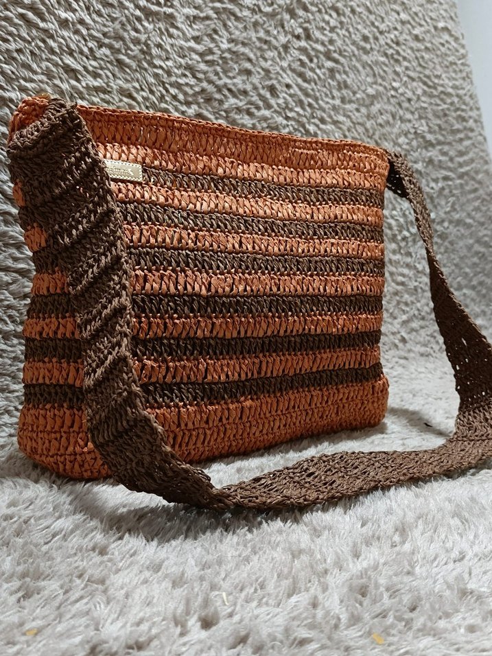 Örgü Bohem Kadın Çanta - Görsel 3