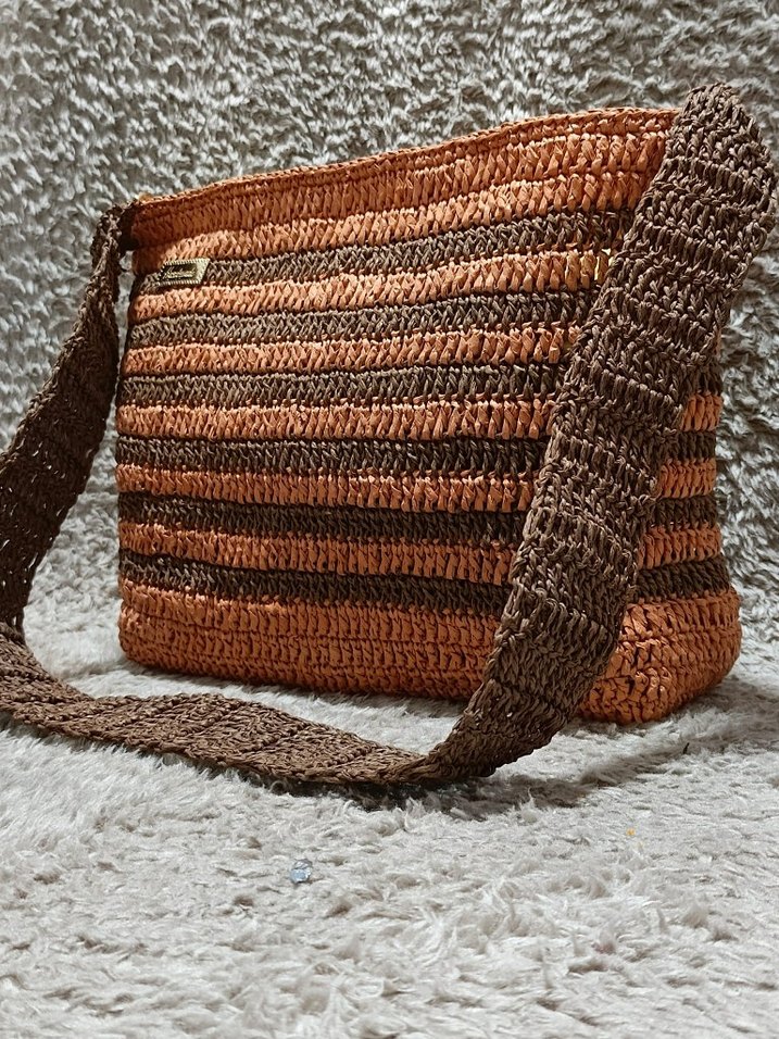 Örgü Bohem Kadın Çanta - Görsel 2