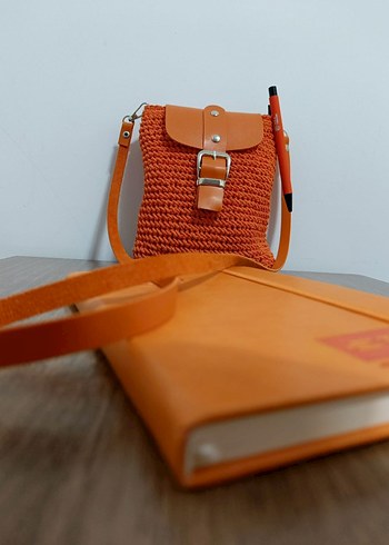 Bohem Tarz Örgü Kadın Çapraz Çanta - Görsel 3