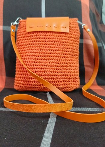 Bohem Tarz Örgü Kadın Çapraz Çanta - Görsel 5