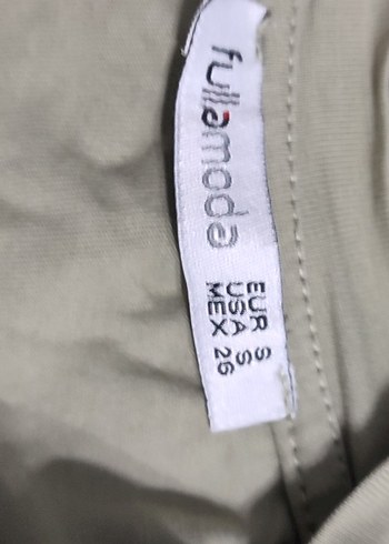 kız  Çocuk Keten Kısa Kollu Tişört - Görsel 2