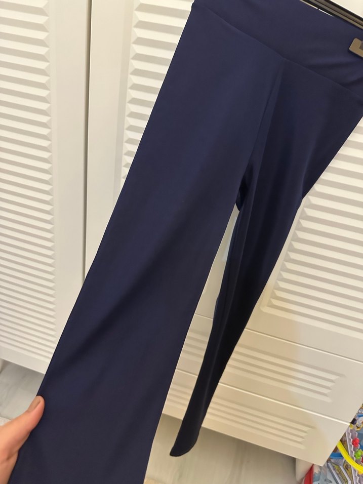 Lacivert Kadın Tayt - Görsel 2