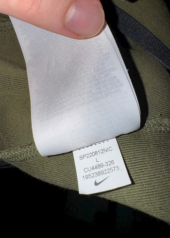 Nike Erkek Yeşil Tech Orjinal L - Görsel 5