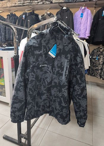 Gri Kamuflaj Erkek Kayak Montu Colombia - Görsel 2