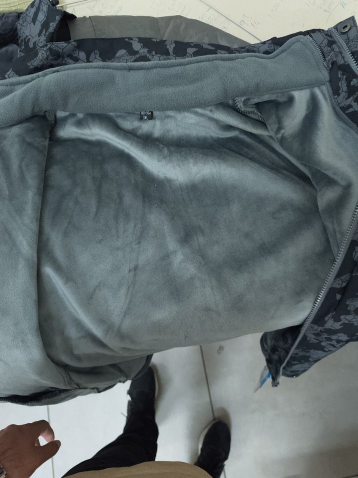 Gri Kamuflaj Erkek Kayak Montu Colombia - Görsel 4