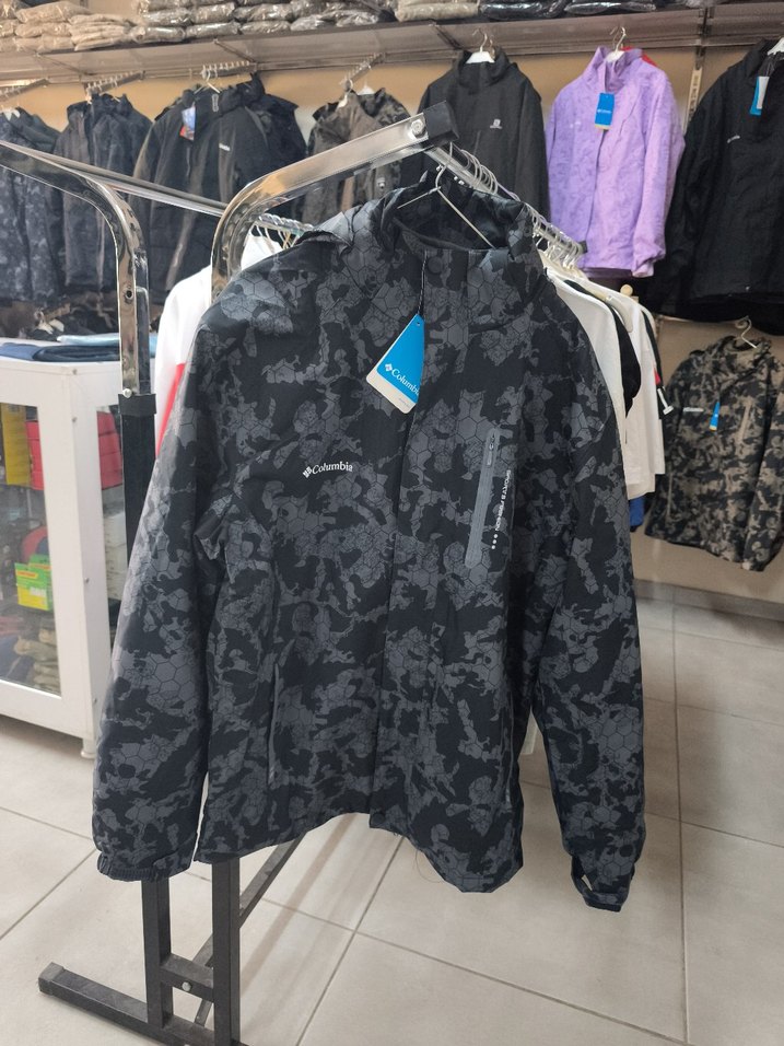 Gri Kamuflaj Erkek Kayak Montu Colombia - Görsel 2