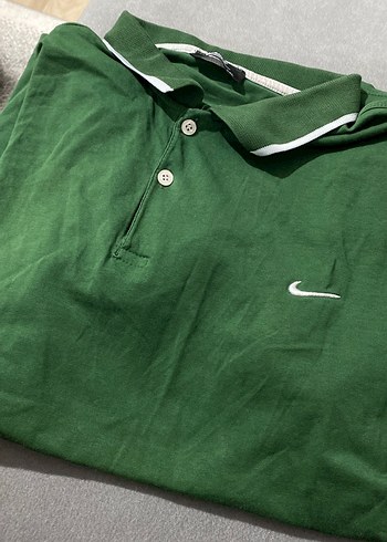 Nike Yesil Polo Tisort