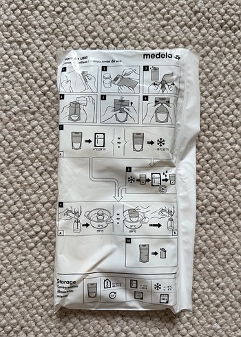 Medela Süt Saklama Poşeti - Görsel 2