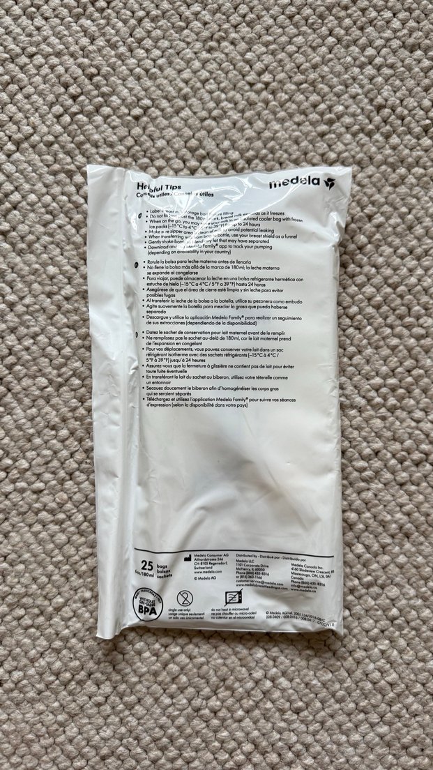 Medela Süt Saklama Poşeti - Görsel 3