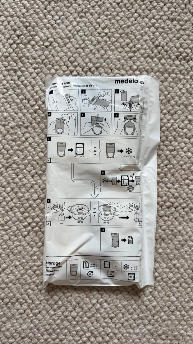 Medela Süt Saklama Poşeti - Görsel 2