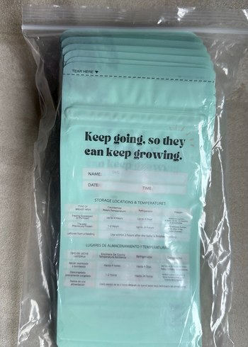 Zomee 100'lü Süt Saklama Poşeti 240ml - Görsel 5