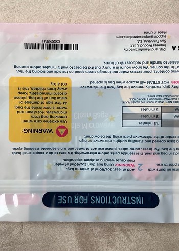 Impresa Biberon Sterilizasyon Poşeti - Görsel 5