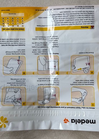 Medela Quick Clean Biberon Sterilizasyon Poşeti - Görsel 4