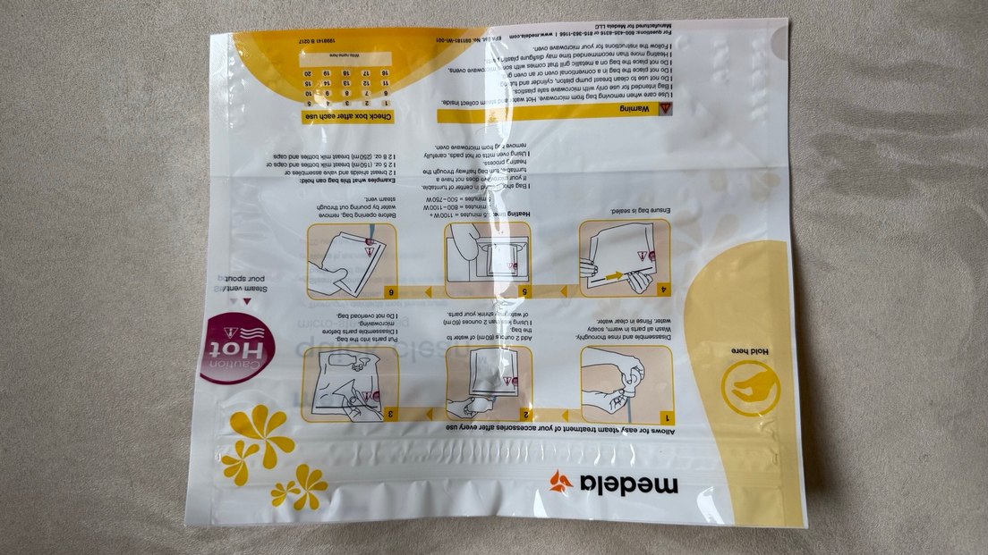 Medela Quick Clean Biberon Sterilizasyon Poşeti - Görsel 4