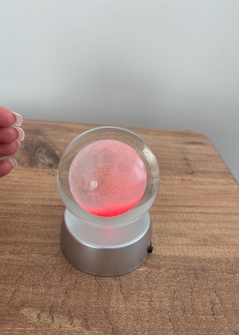 Işıklı Dekoratif Kristal Top - Görsel 3