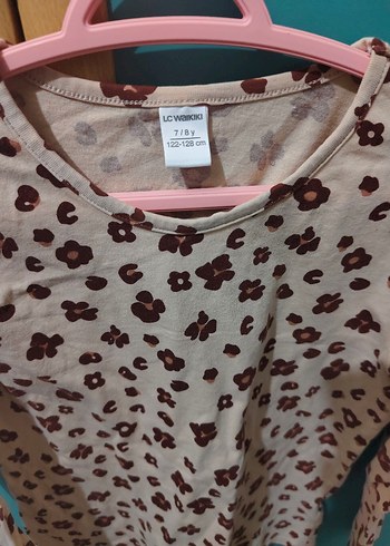 Kız Çocuk Uzun Kollu Baskılı Tişört - Görsel 2