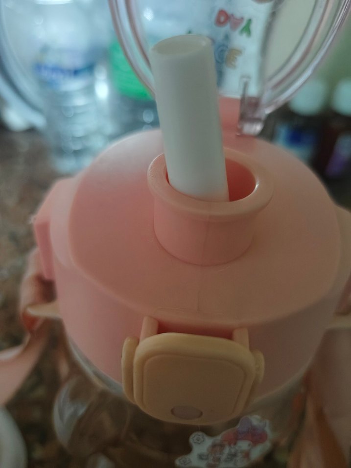 Pembe Ayıcık Desenli Çocuk Matara - Görsel 4