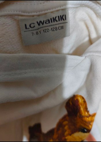 Kapüşonlu Ayıcıklı Kız Sweatshirt - Görsel 2