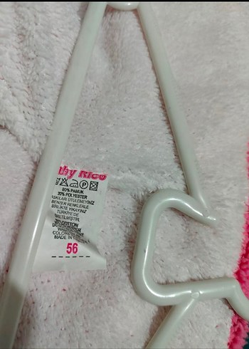 Kız Çocuk Pembe Düğmeli Yelek - Görsel 3