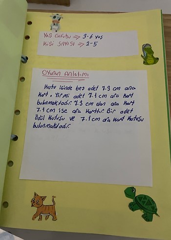 Pastel Mavi Hayvan Figürlü Çocuk Oyuncak Seti - Görsel 7