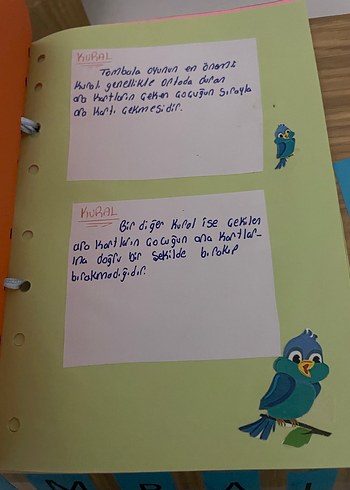 Pastel Mavi Hayvan Figürlü Çocuk Oyuncak Seti - Görsel 13