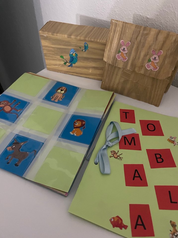 Pastel Mavi Hayvan Figürlü Çocuk Oyuncak Seti - Görsel 4