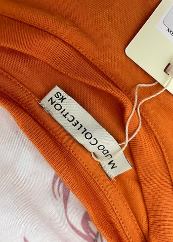 Turuncu Bohem Salaş Hamile Bluz - Görsel 3