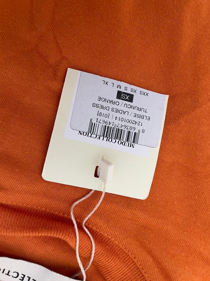 Turuncu Bohem Salaş Hamile Bluz - Görsel 4