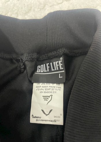 Siyah Baskılı Fermuarlı Erkek Eşofman Altı - Görsel 5