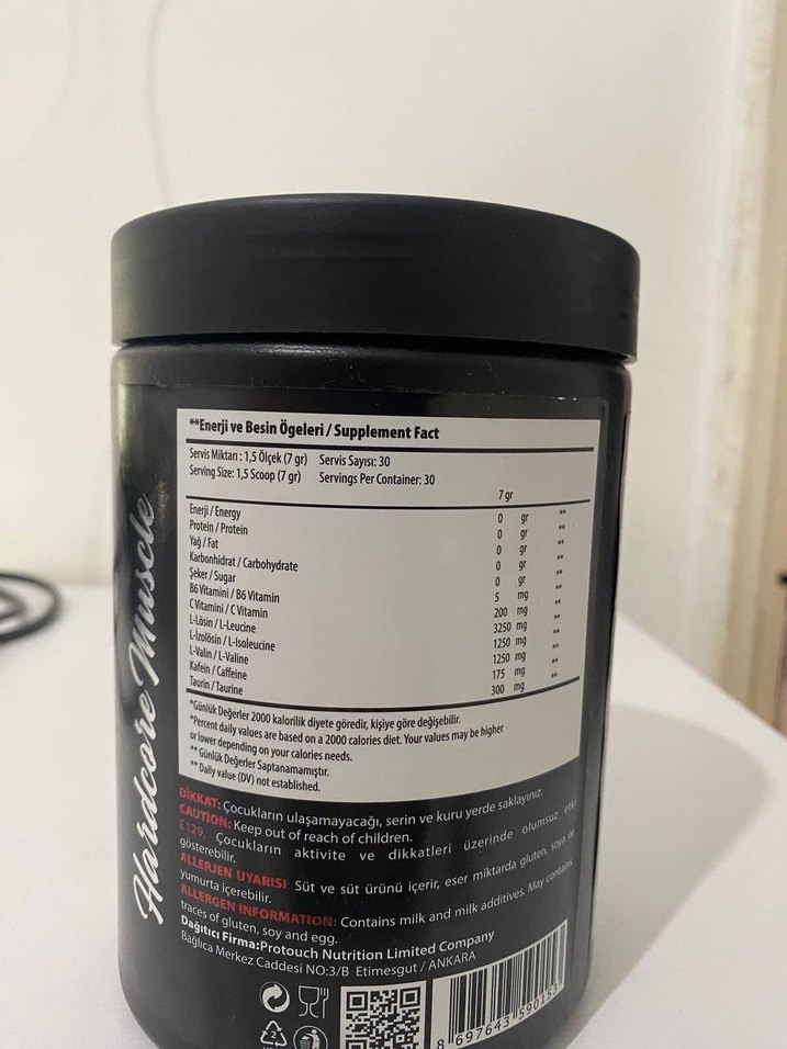 BCAA BİLGİ İÇİN DM ATINIZ - Görsel 3