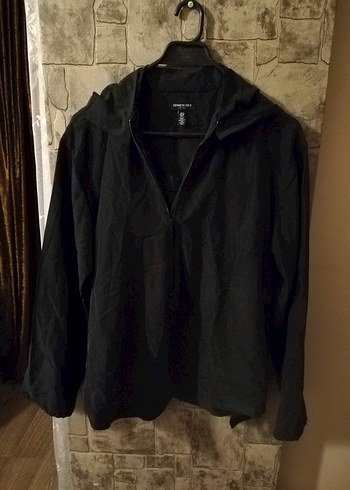 Siyah Uzun Kollu Midi Kadın Ceket - Görsel 6