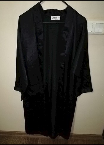 Siyah Uzun Kollu Uzun Siyah Kadın Giyimi - Görsel 2