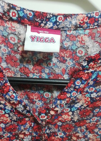 Çiçek Desenli Uzun Kollu V Yaka Gömlek - Görsel 3