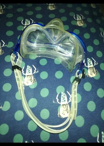 Mavi Kaydırmaz Bantlı Yüzücü Gözlüğü - Görsel 2