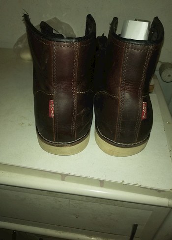 Kahverengi Deri Erkek Bot - Görsel 5