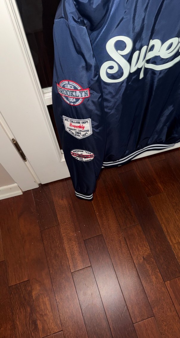 Lacivert defacto kolej ceketi sıfır gibi ürün small beden - Görsel 3