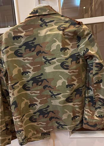 Düğmeli Kamufulaj ceket ürün orijinaldir - Görsel 5