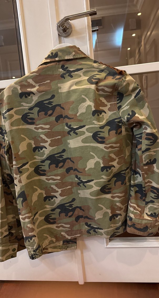Düğmeli Kamufulaj ceket ürün orijinaldir - Görsel 5