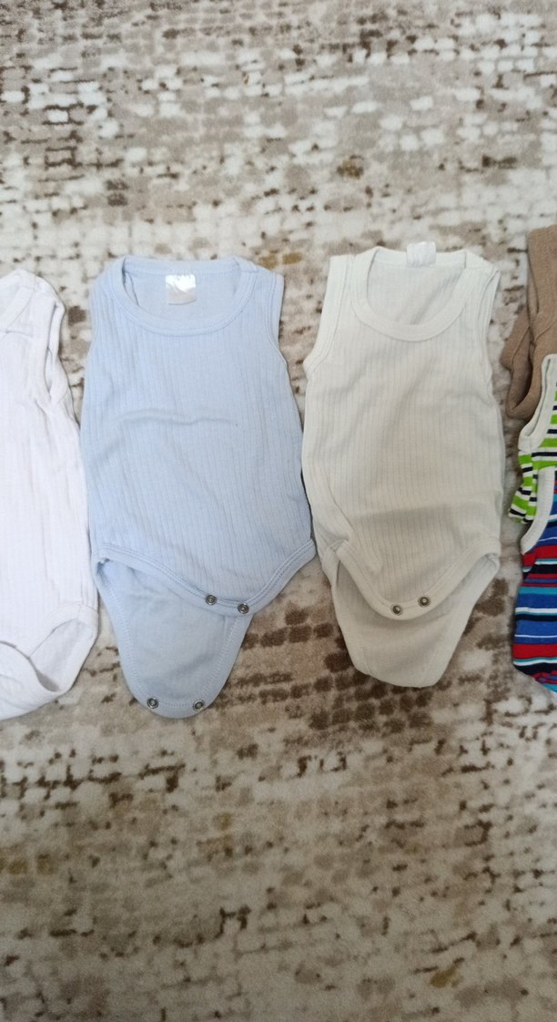 sıfır kol çıtçıtlı body zıbın - Görsel 3