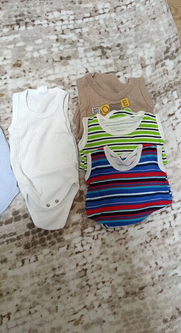 sıfır kol çıtçıtlı body zıbın - Görsel 4